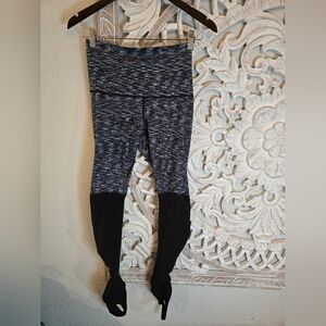 Lululemon Women's Wunder Under Stirrup Full On Luon Fabric High Rise Leggings 6